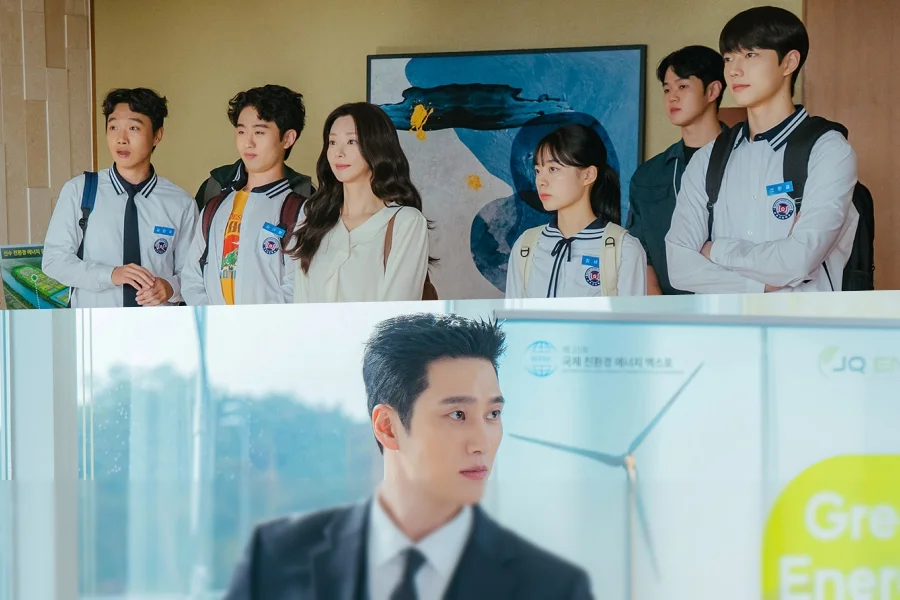 Drama 'Spring Fever': Lee Joo Bin dan Muridnya Kunjungi Perusahaan Ahn Bo Hyun