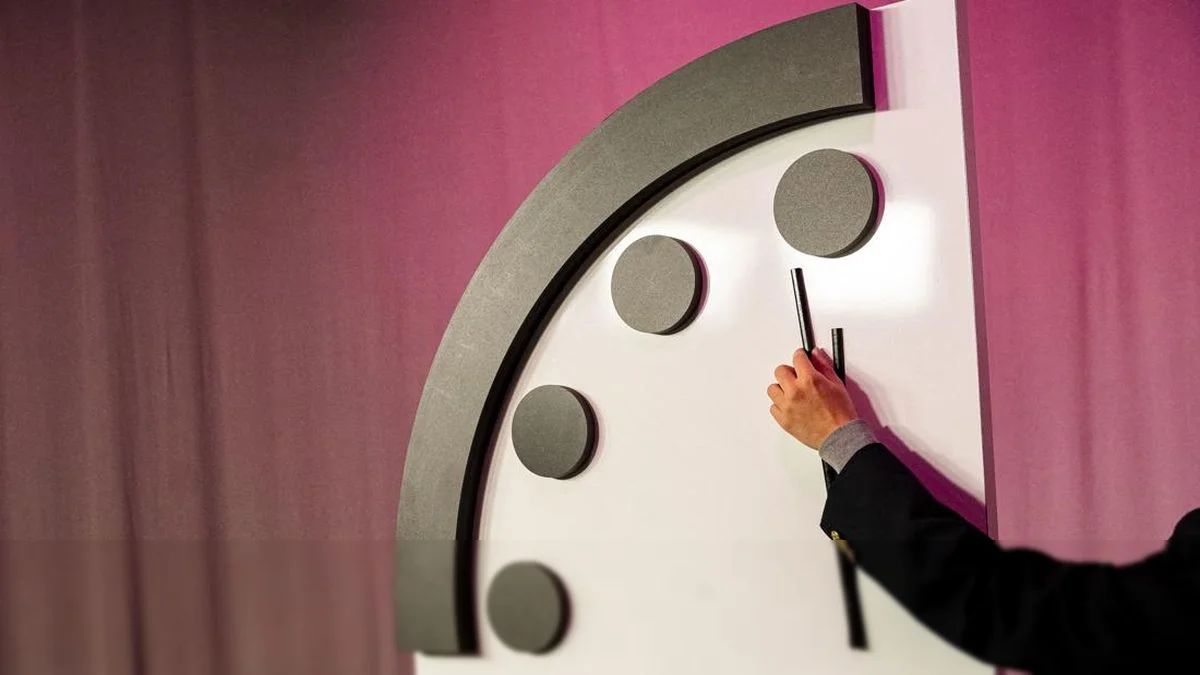 Ilmuwan Atom Majukan Jam Kiamat: 85 Detik Menuju Tengah Malam, Ancaman Global Kian Nyata