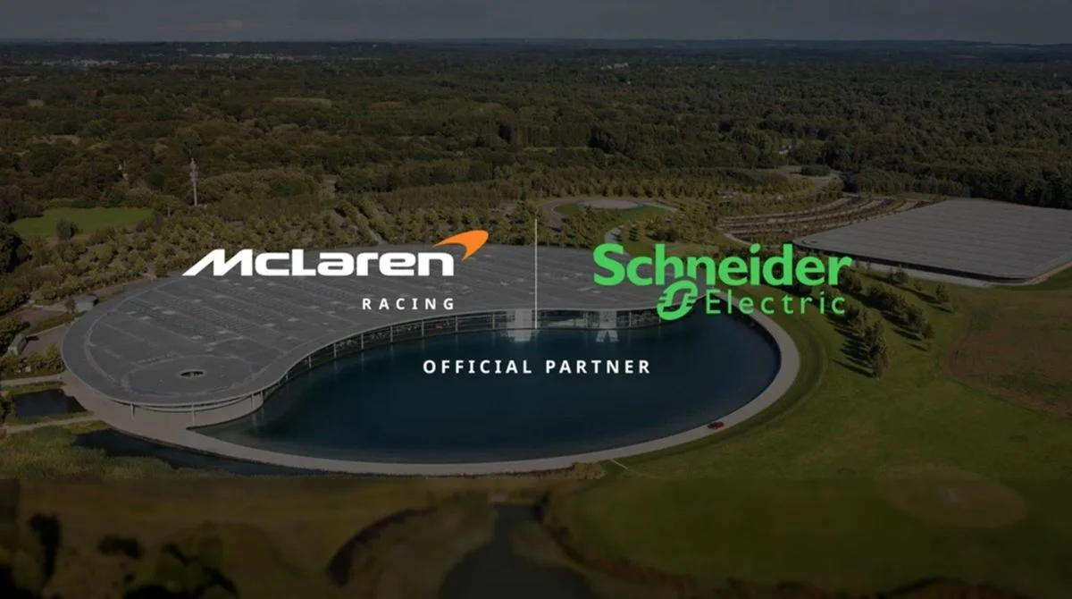 Schneider Electric Resmi Jadi Mitra Teknologi Energi McLaren Racing